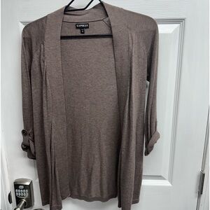 Express brown light sweater